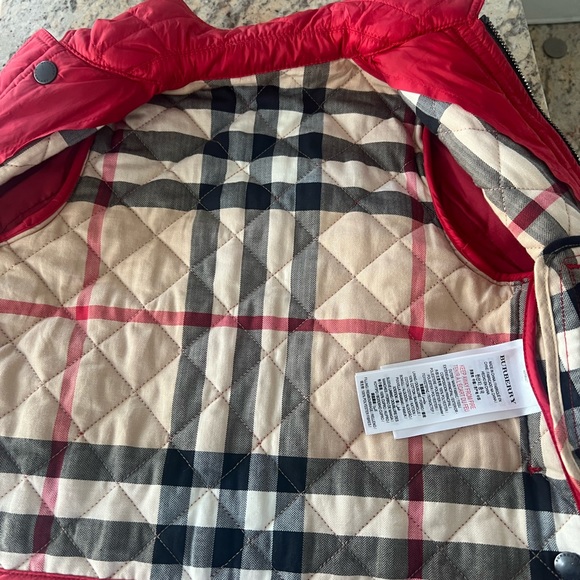 Burberry quilted jacket 12 months - Picture 4 of 6